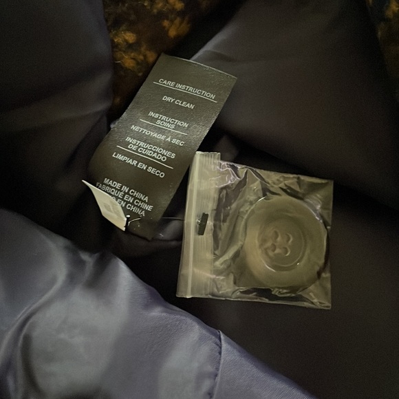 NWT  Kensie Women's Long Plaid Houndstooth Coat with Patch Pockets Woolblend - Picture 11 of 13